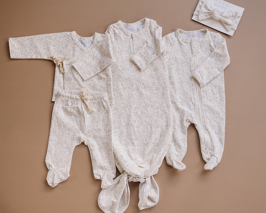 Cream Vines Knot Gown