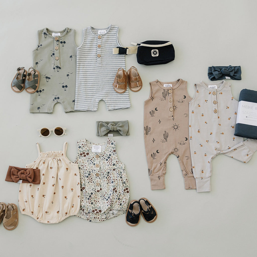 Cream Floral Bubble Romper