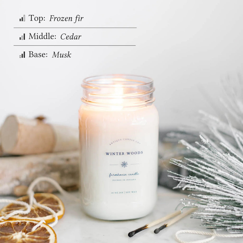 Winter Woods 16 oz candle