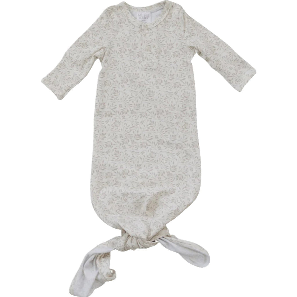 Cream Vines Knot Gown