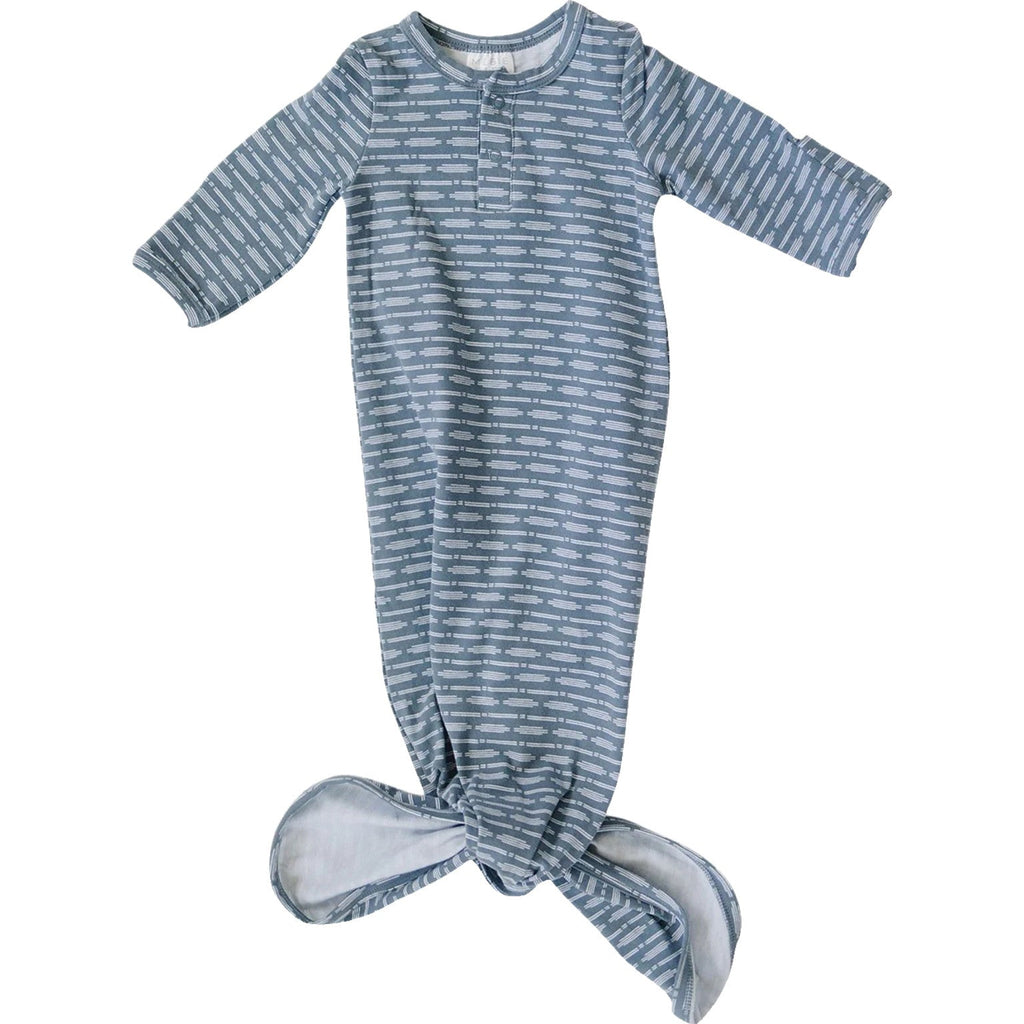 Blue Horizon Knot Gown