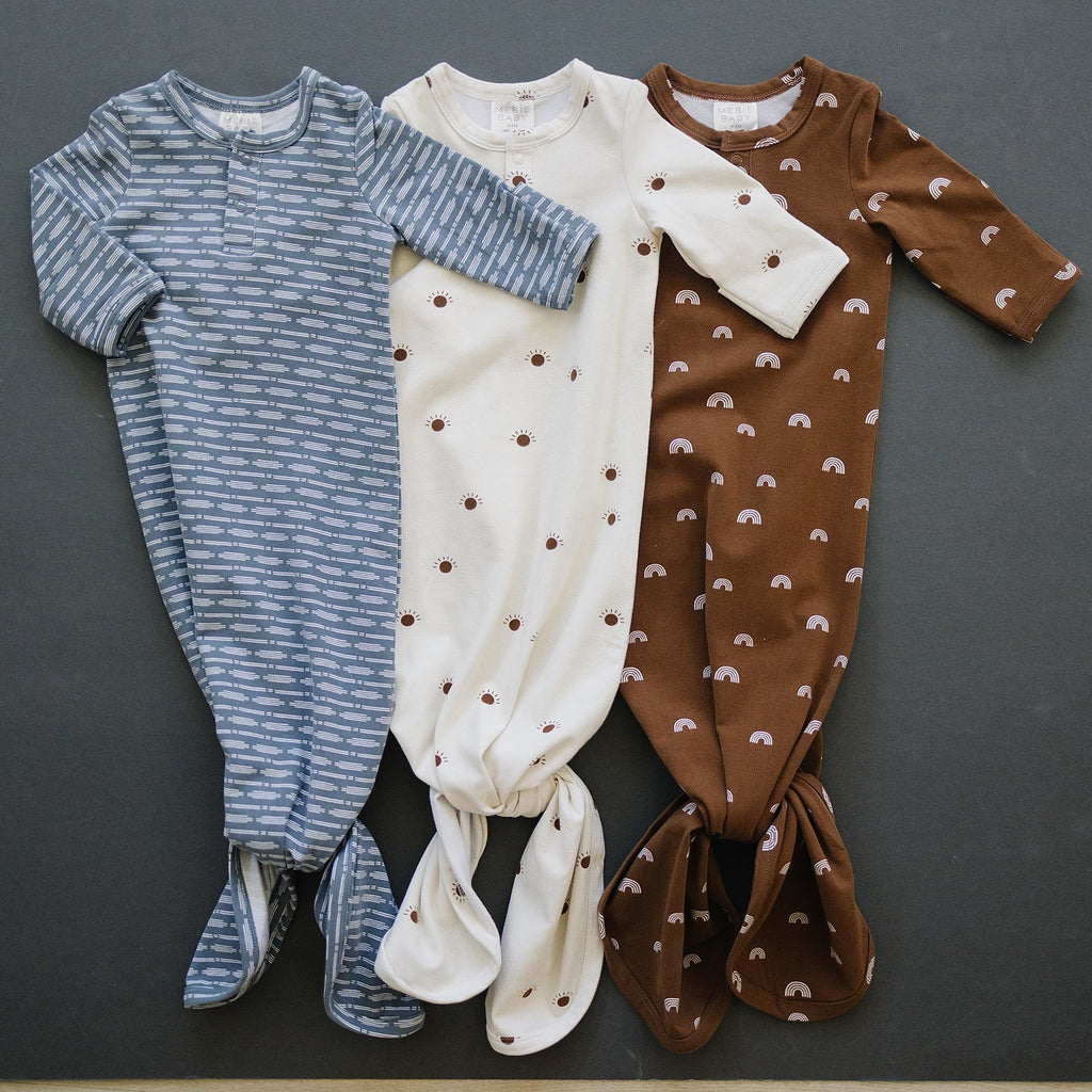 Blue Horizon Knot Gown