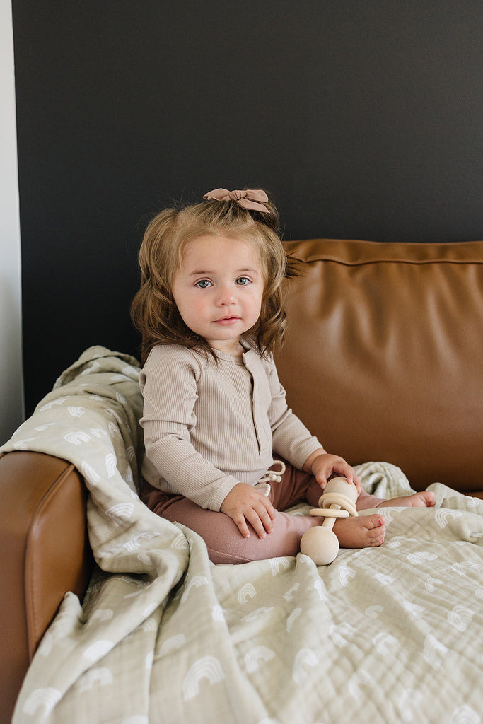 Blush Cotton Joggers