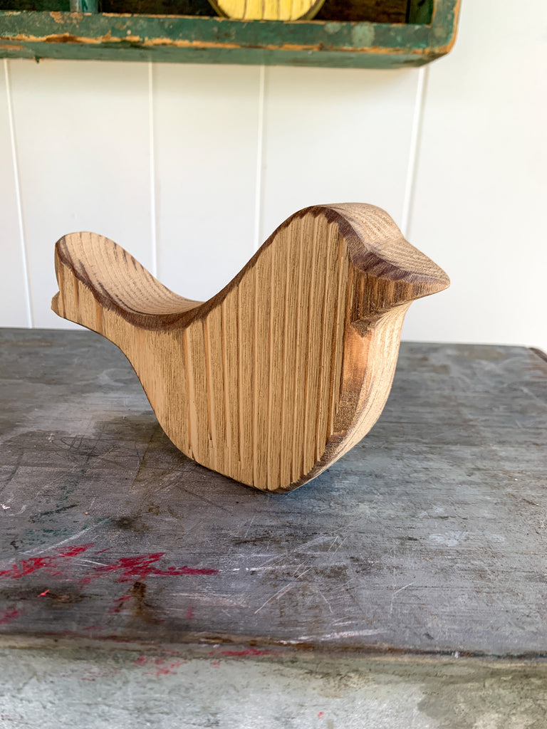 Handmade Wood Bird
