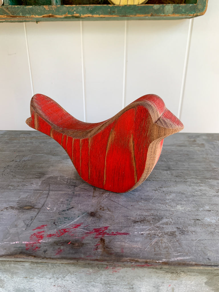 Handmade Wood Bird