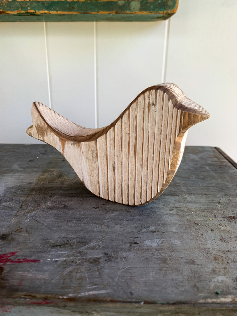 Handmade Wood Bird