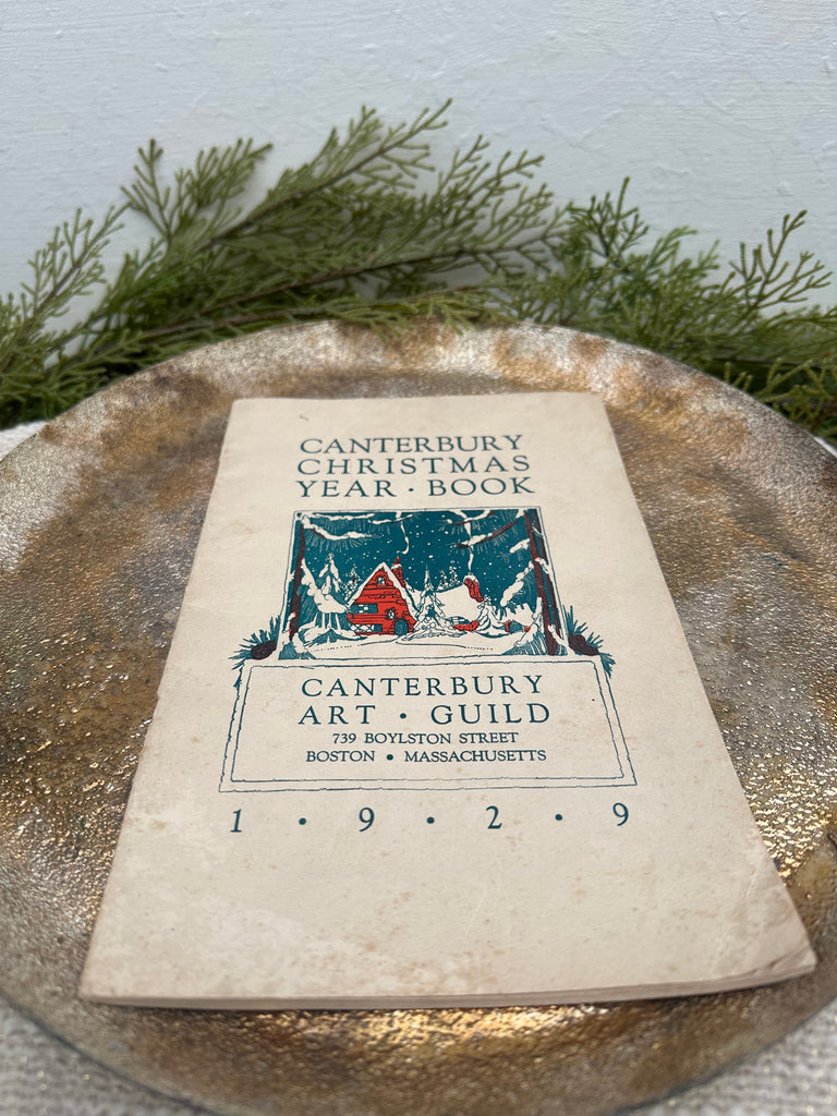 Canterbury Christmas year book 1929