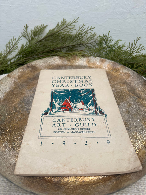 Canterbury Christmas year book 1929