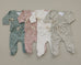 Cream Vines Cotton Layette Set