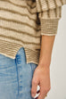 Waffle Knit Dolman Sleeve Sweater
