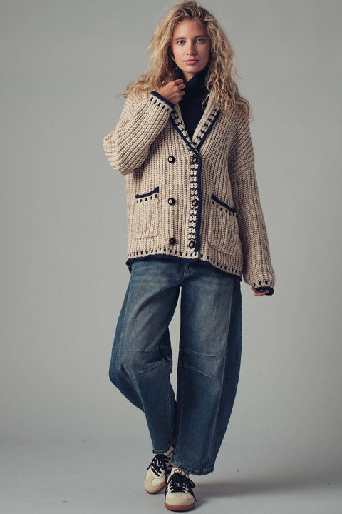 Chunky Sweater Taupe