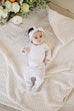 Cream Vines Cotton Layette Set