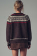 Nordic Fair Isle Sweater Cardigan