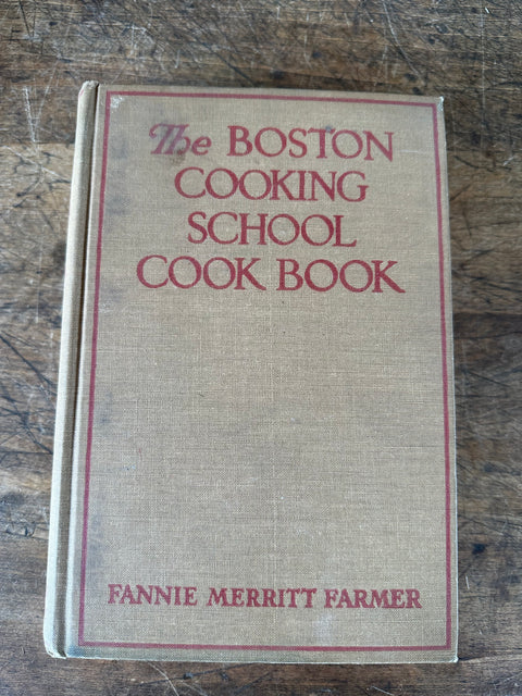 Boston cooking school cookbook