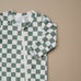 Green Checkered Zipper