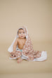 Daisy Dream Muslin Hooded Towel