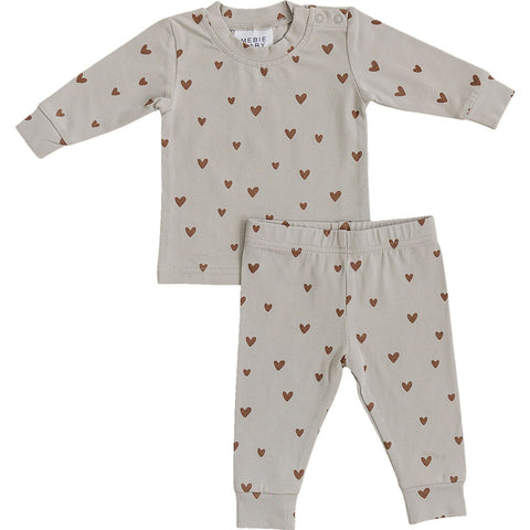 Hearts Two-piece Cozy Set