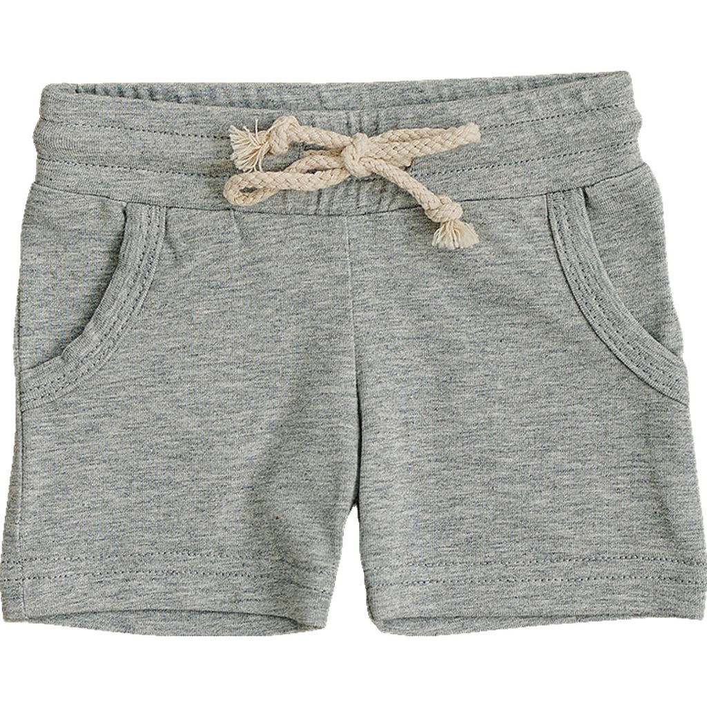 Heather Grey Pocket Cotton Shorts
