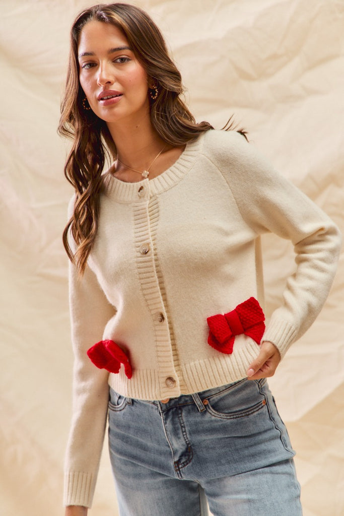 Sweater with Bows