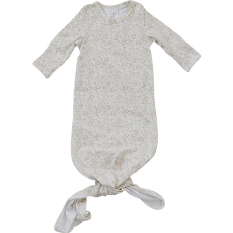 Cream Vines Knot Gown