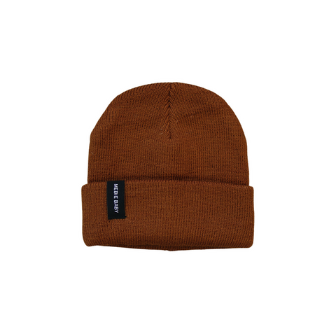 Brown Mebie Baby Beanie