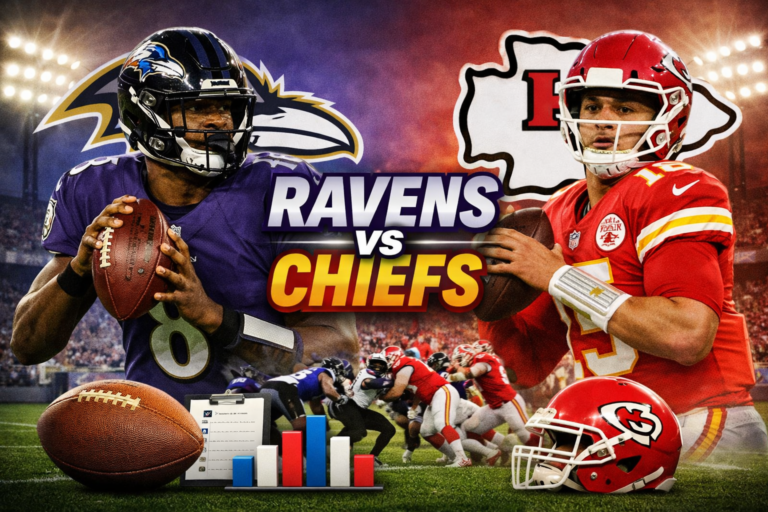 Baltimore Ravens vs Chiefs Match Player Stats Explained