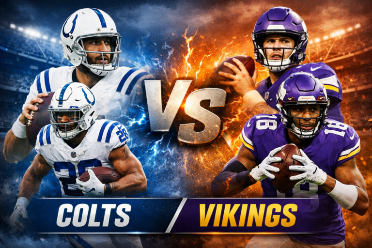 Colts vs Minnesota Vikings Match Player Stats Analysis
