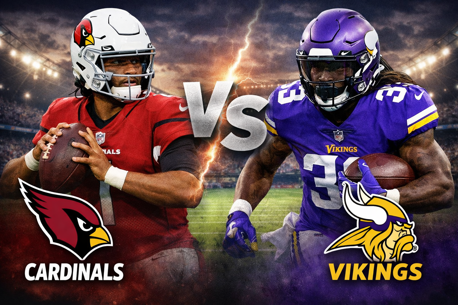 Arizona Cardinals vs Minnesota Vikings Match Player Stats