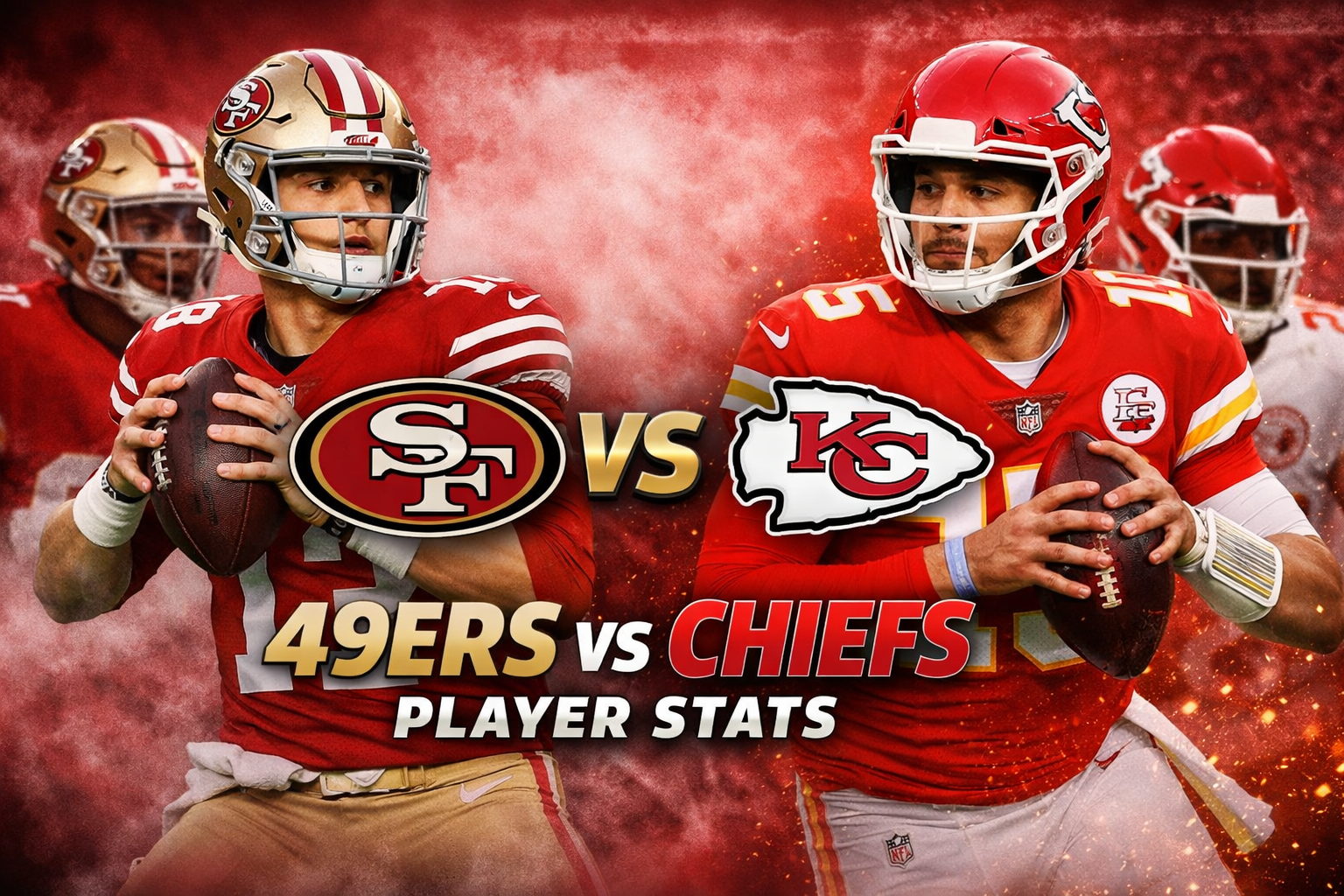 49ers vs Kansas City Chiefs Match Player Stats Breakdown