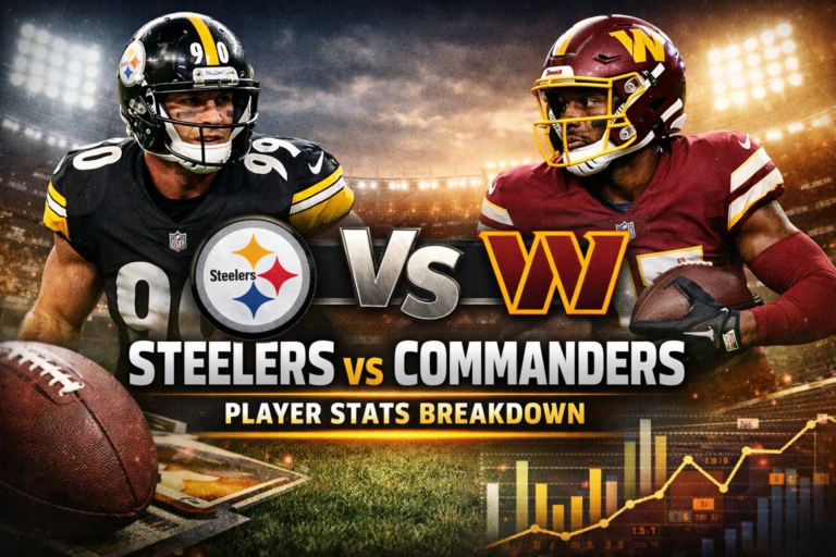 Steelers vs Commanders Match Player Stats Breakdown