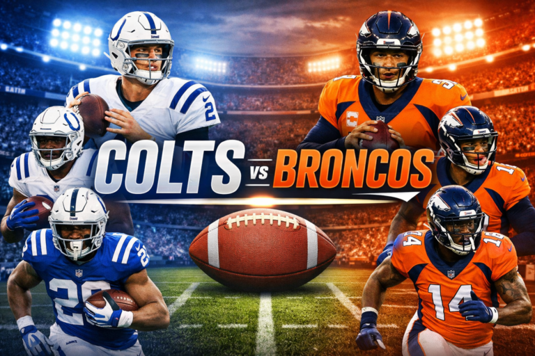 Colts vs Denver Broncos Match Player Stats Breakdown