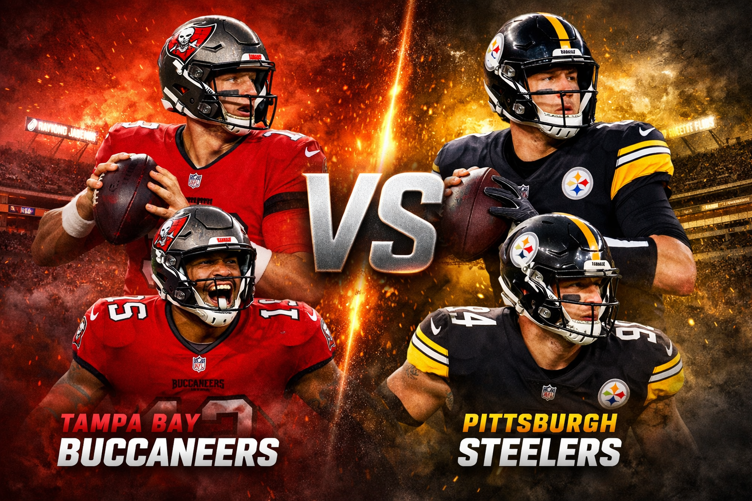 Tampa Bay Buccaneers vs Pittsburgh Steelers Match Player Stats