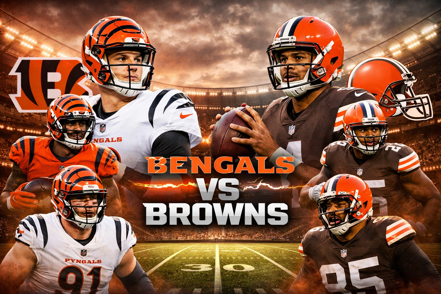 Bengals vs Cleveland Browns Match Player Stats Explained
