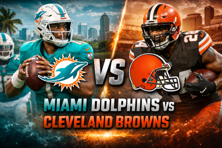 Miami Dolphins vs Cleveland Browns Match Player Stats