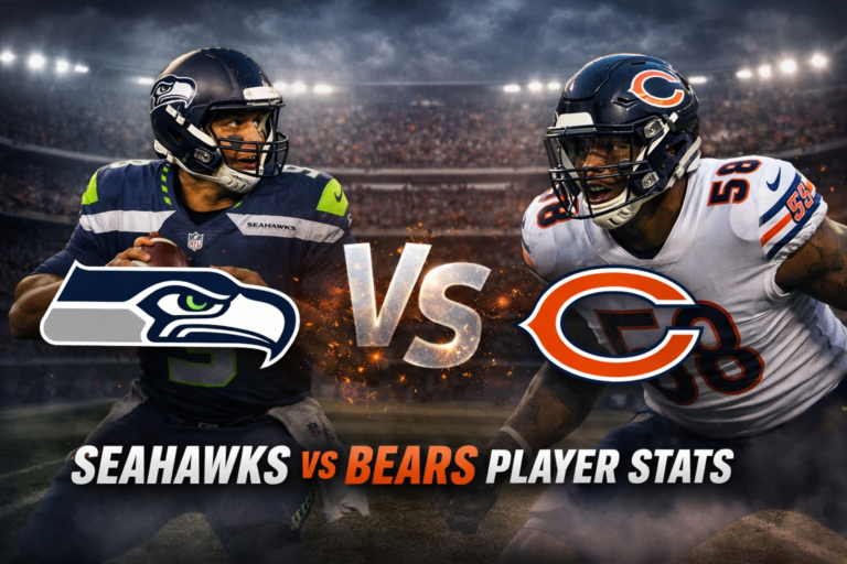 Seahawks vs Bears Match Player Stats Full Game Analysis