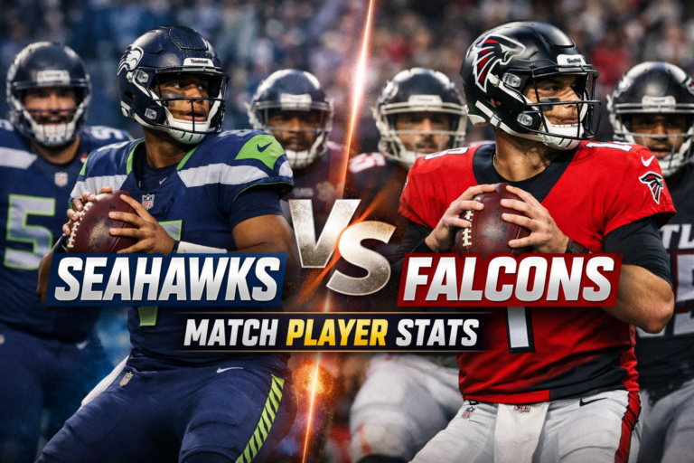Seahawks vs Falcons Match Player Stats Breakdown