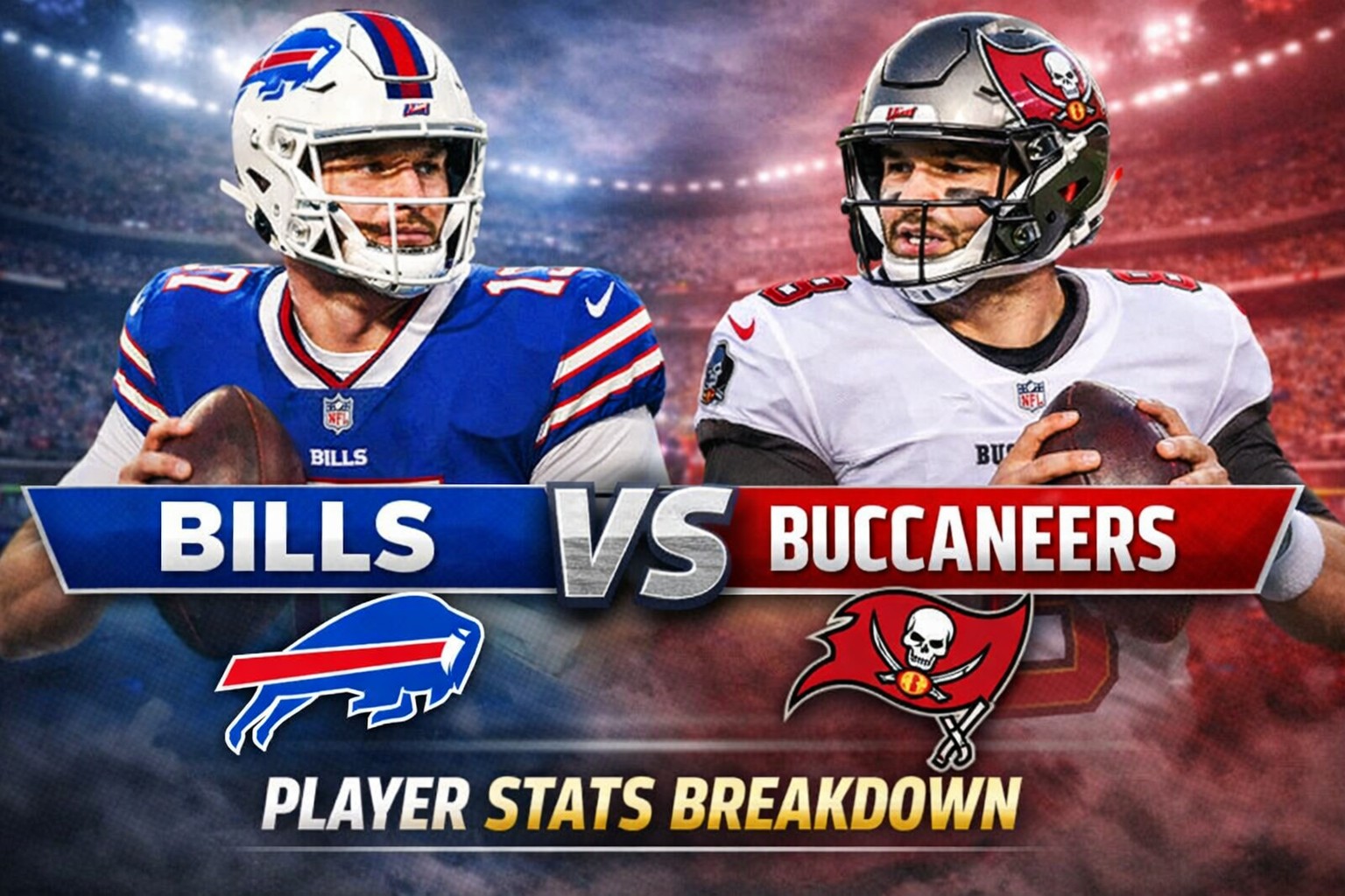 Buffalo Bills vs Tampa Bay Buccaneers Match Player Stats