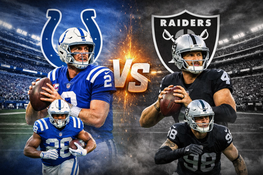 Colts vs Las Vegas Raiders Match Player Stats