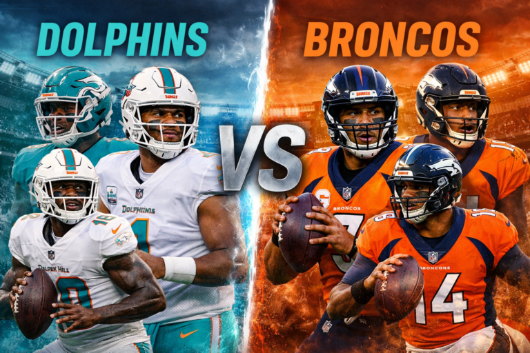 Miami Dolphins vs Denver Broncos Match Player Stats Analysis