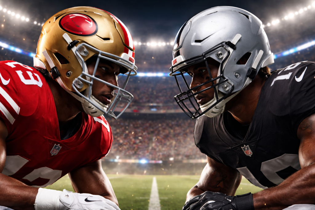 49ers vs Las Vegas Raiders Match Player Stats Analysis