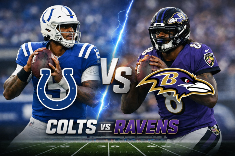 Indianapolis Colts vs Baltimore Ravens Match Player Stats