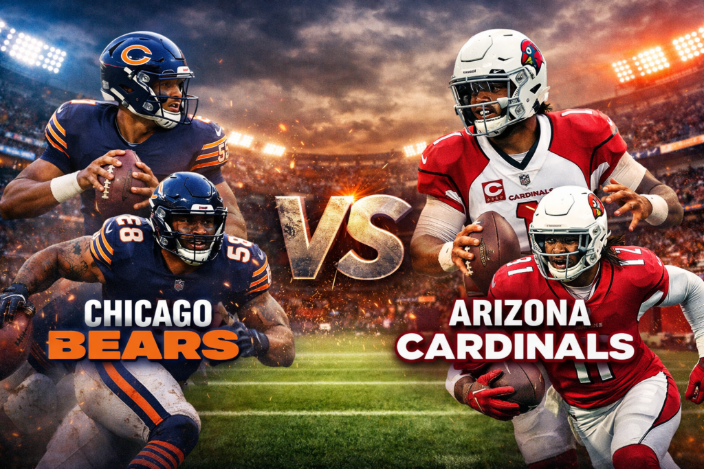 Chicago Bears vs Arizona Cardinals Match Player Stats