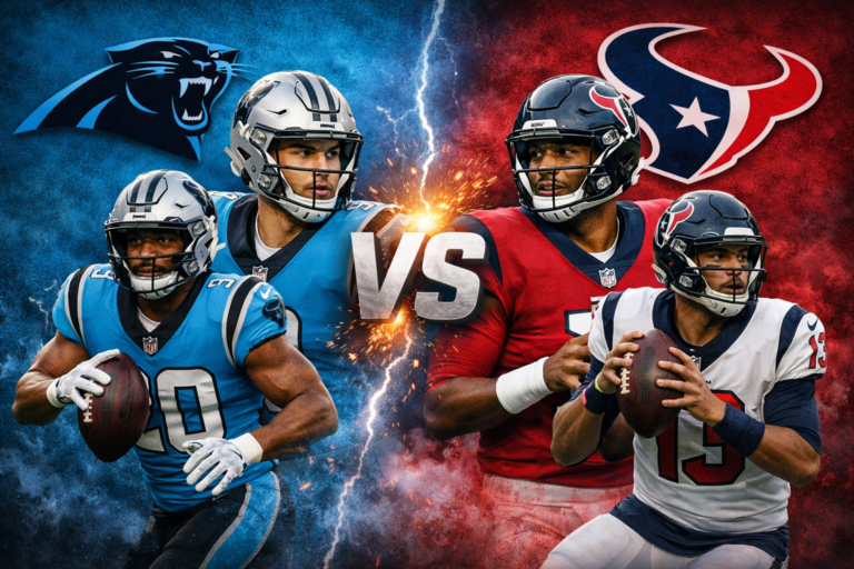 Carolina Panthers vs Texans Player Stats Guide