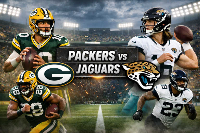Green Bay Packers vs Jacksonville Jaguars Match Player Stats