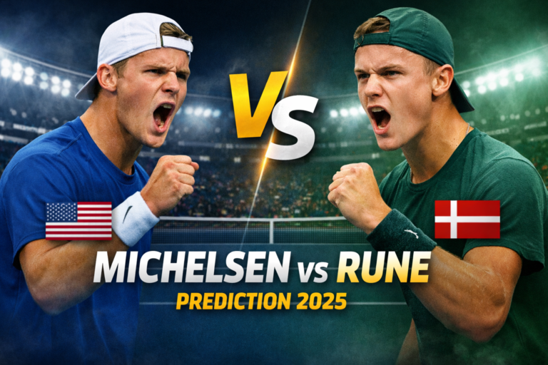 Michelsen vs Rune Prediction 2025 Expert Analysis