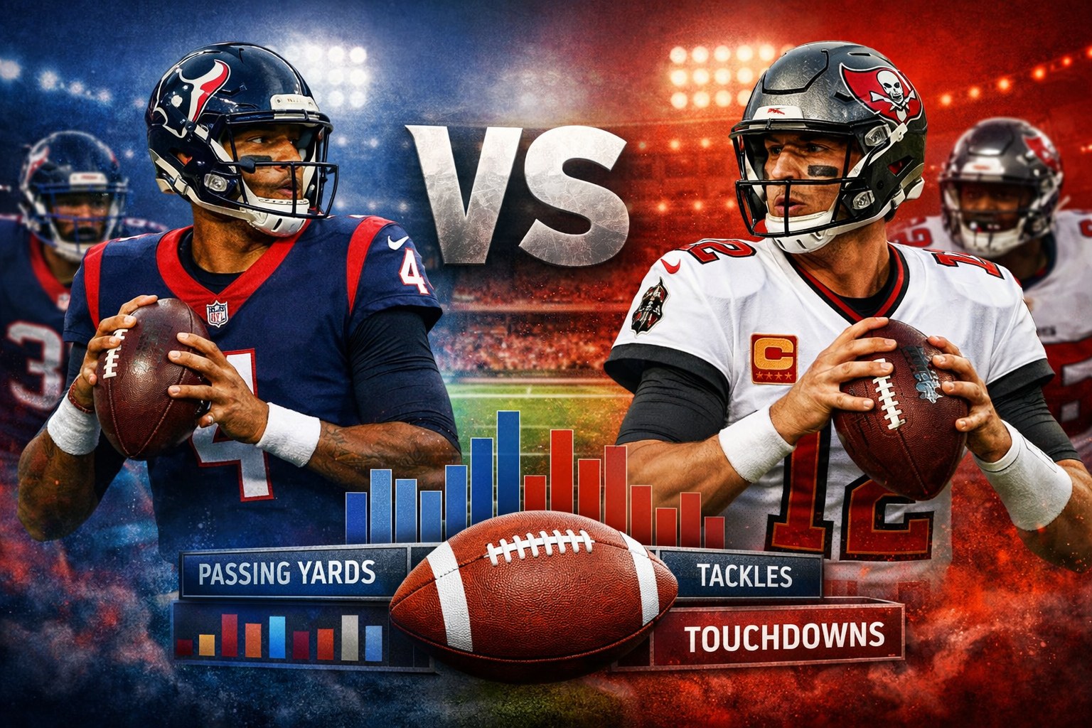 Houston Texans vs Tampa Bay Buccaneers Match Player Stats