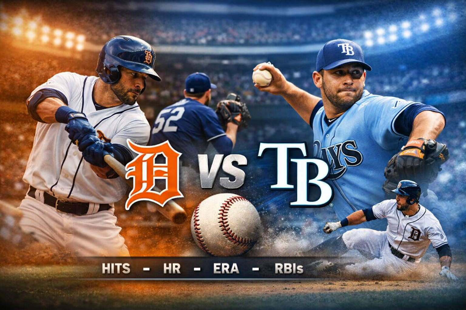 detroit tigers vs tampa bay rays match player stats