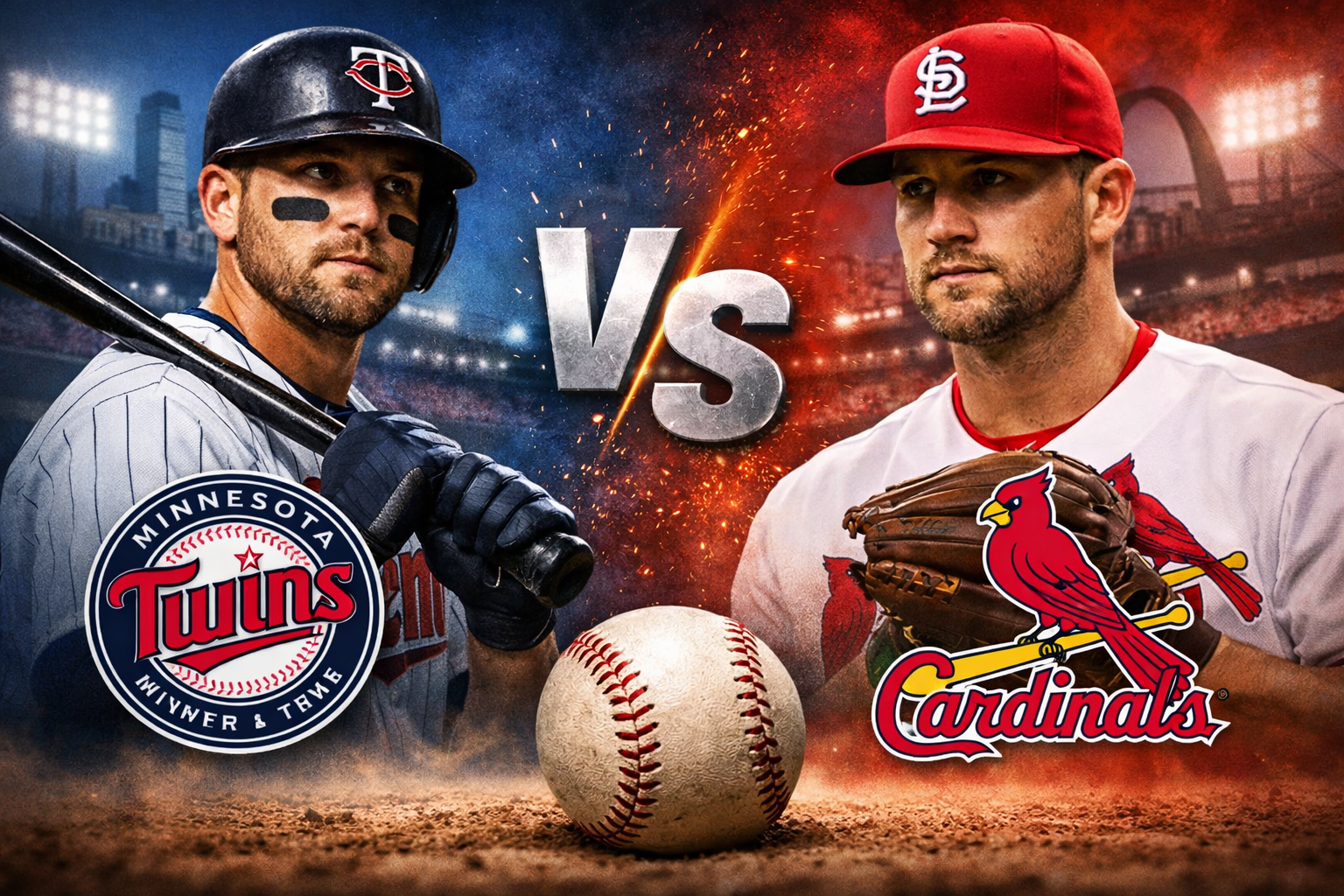 Minnesota Twins vs St Louis Cardinals Match Player Stats