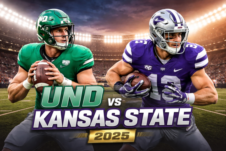 UND vs Kansas State: Complete Game Analysis 2025
