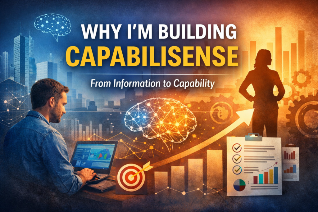 Why Im Building Capabilisense